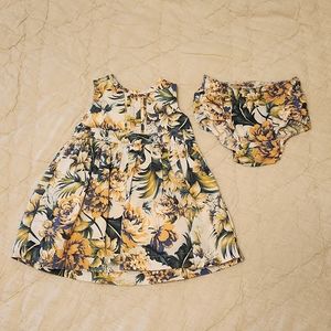 Floral Girl dress (6 months)